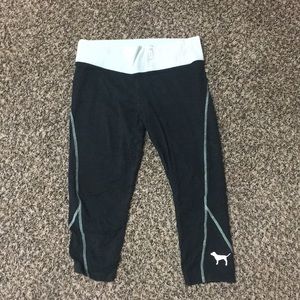 Women’s PINK Cropped Yoga Leggings